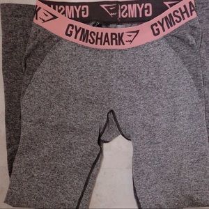 Gymshark Flex Charcoal Marl / Peach Pink Sz Large